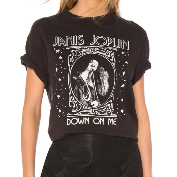 Junk Food Clothing Tops - 🍒 Junk Food 🤪 "down on me" Janis tee